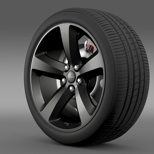 car wheel 3d model free download